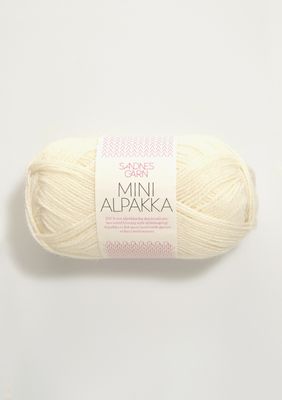 Mini Alpakka - 1012 Natur