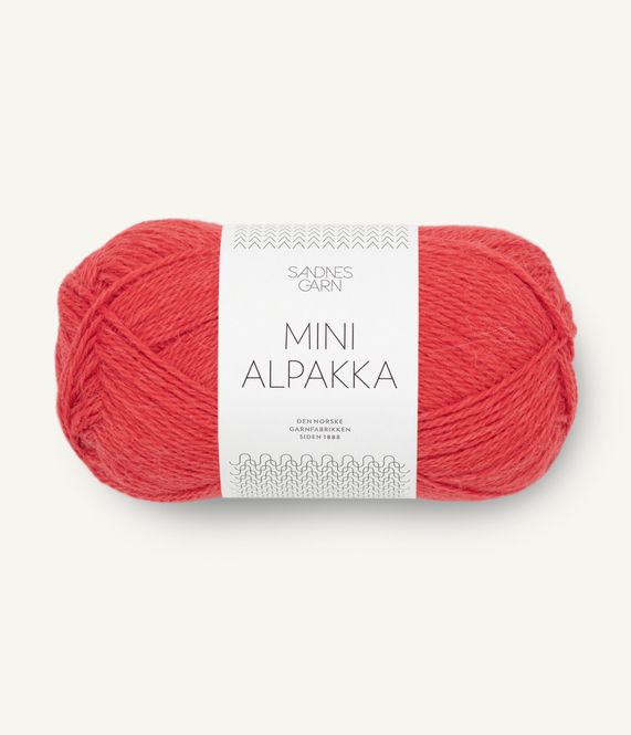 Hovedbilde Mini Alpakka - 4008 Poppy