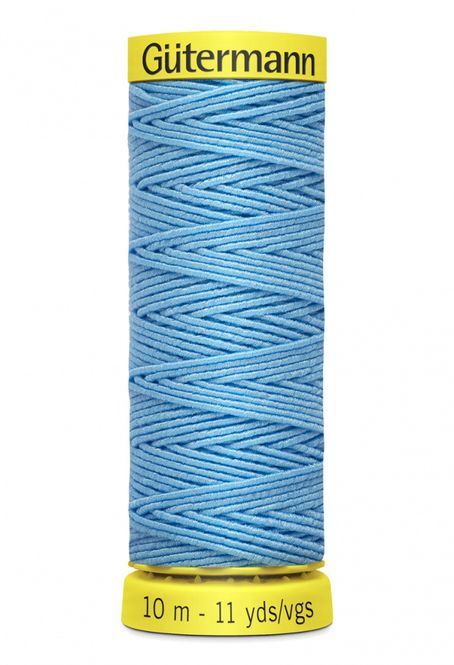 Hovedbilde Gütermann Elastisk sytråd (10m) - 6037, lys blå