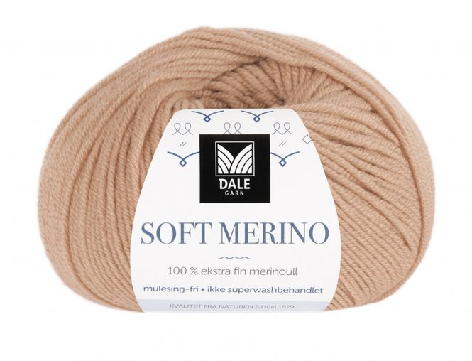 Hovedbilde Soft Merino - 3007 Lys karamell