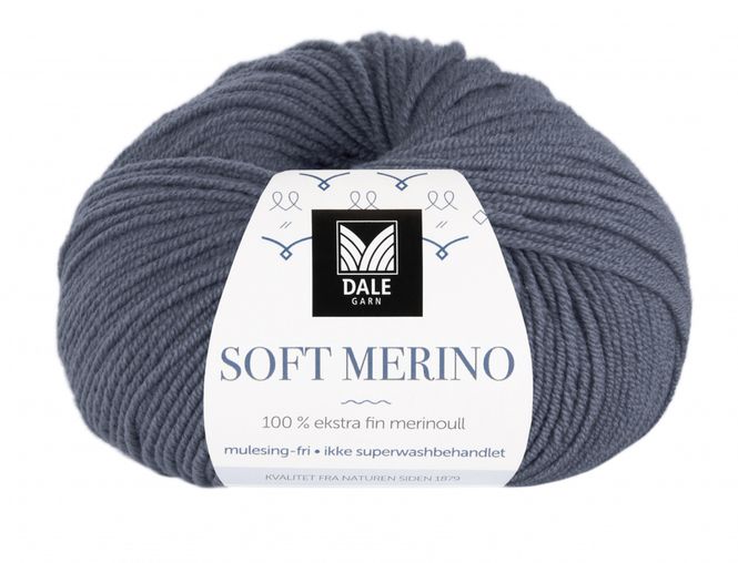 Hovedbilde Soft Merino - 3014 Mørk gråblå