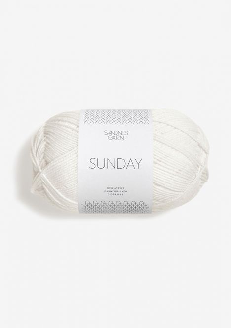 Hovedbilde Sunday - 1001 Hvit