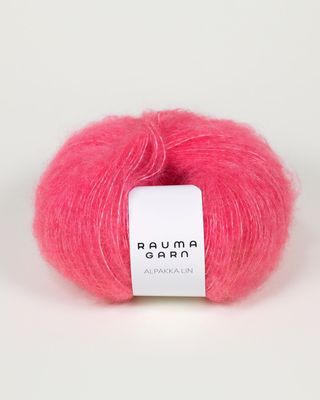 Alpakka Lin - 1366 Flamingorosa