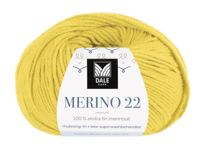 Hovedbilde Merino 22 - 2030 Gul
