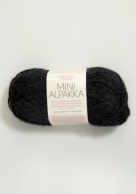 Mini Alpakka - 1088 Koksmelert
