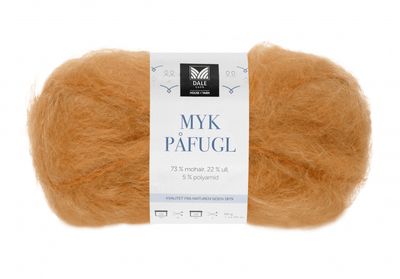 Myk Påfugl - 7930 Safrangul