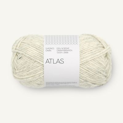 Atlas - 1021 Lys gråmelert