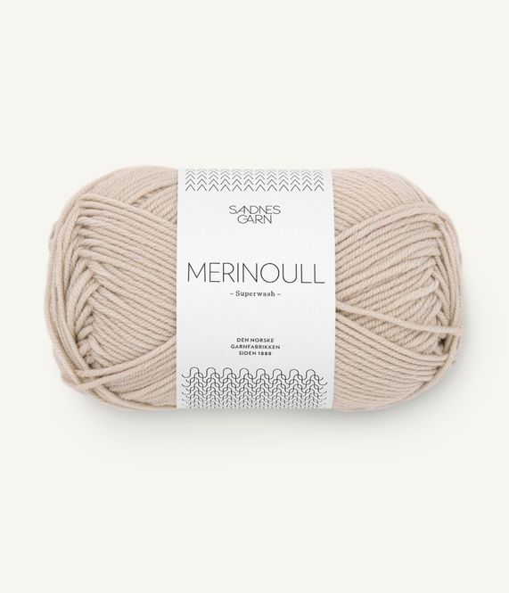 Hovedbilde Merinoull - 2321 Marsipan