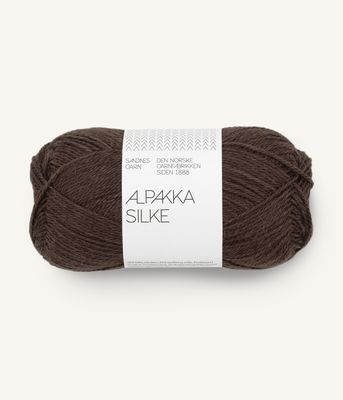 Alpakka Silke - 3591 Chocolate Plum
