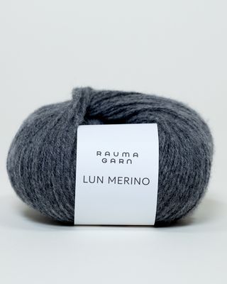 Lun Merino - 82 Mellomgrå