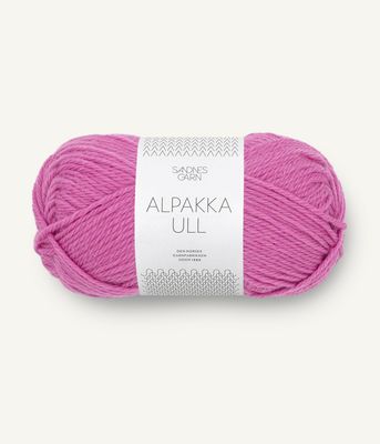 Alpakka Ull - 4628 Magenta
