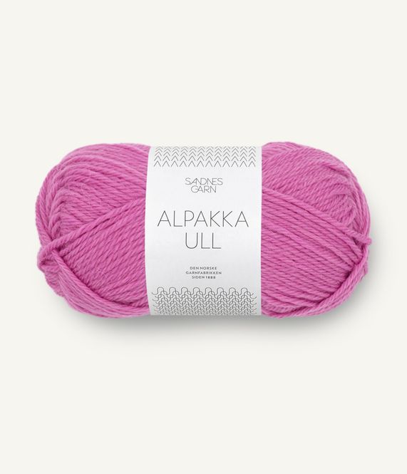 Hovedbilde Alpakka Ull - 4628 Magenta