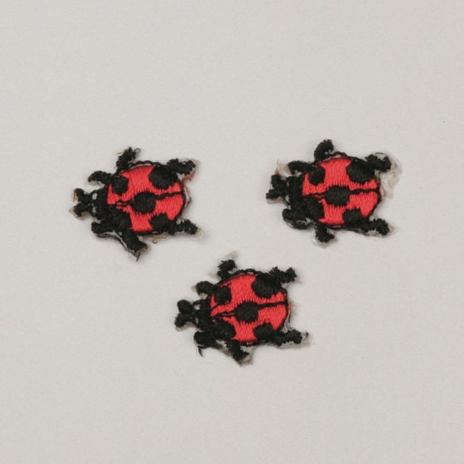 Hovedbilde Motiv - Marihøner, 3 stk (1,5 x 1,8 cm)