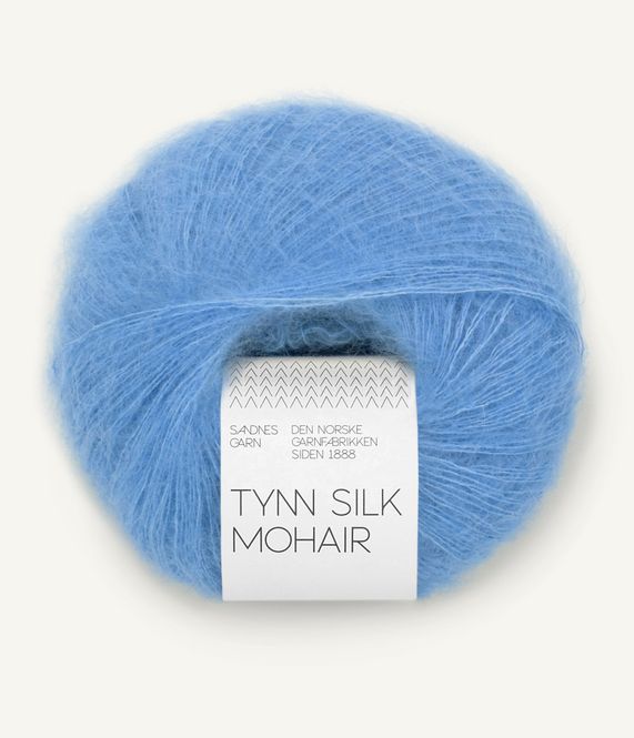 Hovedbilde Tynn Silk Mohair - 5824 Provence blue
