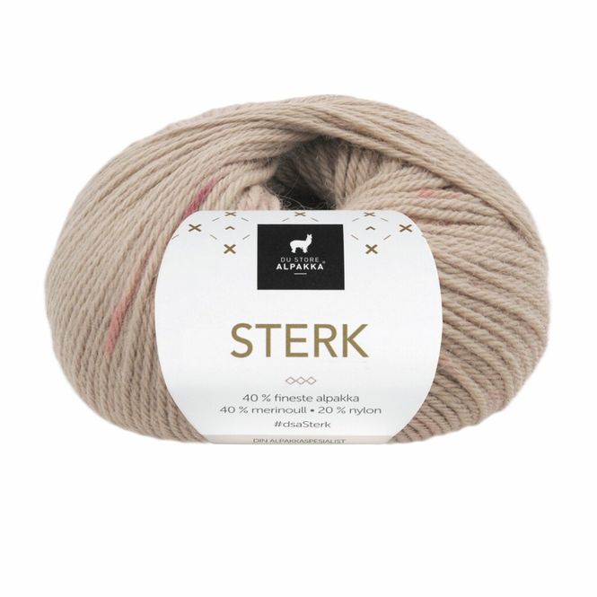 Hovedbilde Sterk - 924 Sand/rosa print