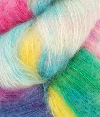 Tynn Silk Mohair Print - 4665 Tutti frutti